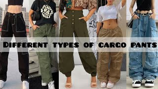 ||different types of cargo pants with the names|types of cargo pants||