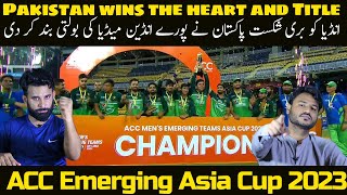 Pakitan vs India Final Emerging Asia Cup 2023 Pakistan Wins The Battle Of Asia