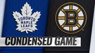 11/10/18 Condensed Game: Maple Leafs @ Bruins