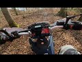 2024 husqvarna 701 enduro blasting on trails lost in the woods