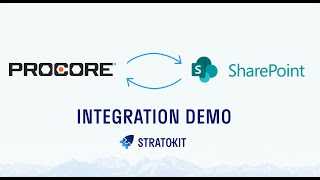 Procore - Microsoft SharePoint Integration by StratoKit