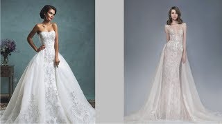 Fabulous Wedding Dress With Detachable Skirt This Day