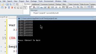 Free Pascal Program Tutorial 7 - While Loop - Lazarus
