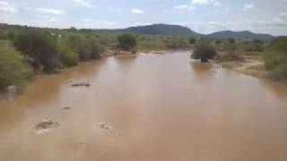 RIO PIANCÓ PB ESTA COM MUITA AGUA.