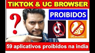 TIKTOK PROIBIDOS NA ÍNDIA |NOVO COMUNICADO DO GOVT DA ÍNDIA proíbe 59 aplicativos da China |JOHN