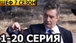 Шеф 7 сезон 1-20 серия - анонс и дата выхода (2024) НТВ