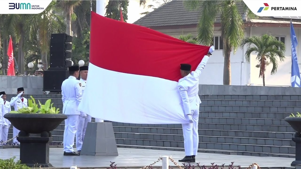 Upacara Bendera Memperingati HUT Ke-78 RI Di Pertamina - YouTube