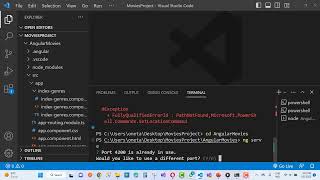 Fix: This command is not available when running the Angular CLI outside a workspace.