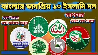 ১০ ইসলামিক রাজনৈতিক দল || চরমোনাই  Jamat Islam