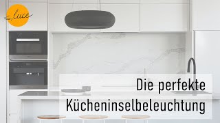 Die perfekte Kücheninselbeleuchtung - Lichtdesign, Tipps und Trends für  eine stilvolle Beleuchtung