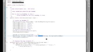 HOW TO SORT HASHMAP IN JAVA DEMO