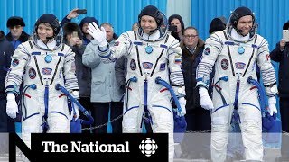 Canadian David Saint-Jacques joins crew at space station