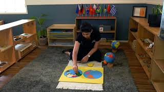 I AM Montessori - Cultural - Continent Puzzle
