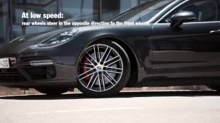 Porsche Panamera – Rear Axle Steering