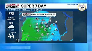 Super 7 Day First Alert Forecast: Rain, snow, strong winds possible