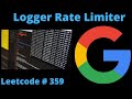 LOGGER RATE LIMITER | LEETCODE # 359 | PYTHON SOLUTION