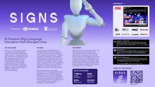NVIDIA - Signs: AI Powered Sign Language Education (Case Study) | Campaign