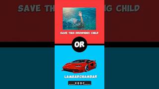 Save CHILD 🚸 OR  💀 LAMBARGAMBAR #lamborghini #or #children