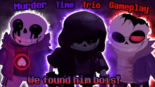 VERY OP ADMIN CHARACTER!!! Undertale: Last Corridor Murder Time Trio Gameplay