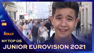 Junior Eurovision 2021 | My Top 5 - NEW: 🇪🇸