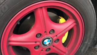 bmw z3 - paint brake calipers