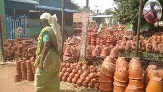 மானாமதுரை மண் அடுப்பு மற்றும் மண்பாண்ட பொருள்கள் ஆடரின்படி கிடைக்கும்