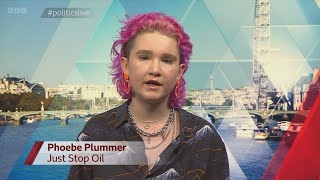 "I'm not a Criminal I'm a Scared Kid trying to Fight for my Future" | Phoebe Plummer | Just Stop Oil