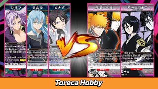 [ Union Arena ] January Uni-Ticket Shion Rimuru Hinata シオン リムル ヒナタ VS Ichigo Rukia 一護 ルキア