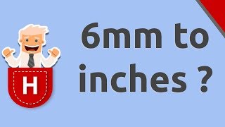 6mm to inches
