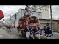 令和４年７月１６日 鶴橋地車