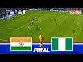 INDIA vs NIGERIA - FIFA World Cup 2026 Final USA | Full Match All Goals | PES Gameplay PC