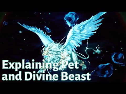 Explaining Pet and Divine Beast(Manuscript of Salvation) – Octopath Traveler: CotC