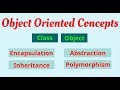 Object Oriented Concepts