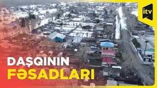 Daşqınlar səbəbindən səkkiz mindən çox insan təxliyə məntəqələrində qalıb