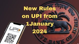 shocking new rules of UPI payment from 1 January 2024 😱