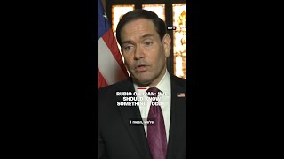 Rubio On Iran We Should Know Something Today