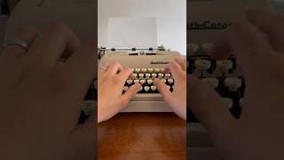 1956 Smith-Corona Silent-Super Typewriter in Desert Sand