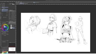 Live Drawing【CLIP STUDIO PAINT】