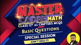 Math MCQ Marathon: Test Your Speed \u0026 Accuracy | Master Cadre DSSSB/ UP TGT PGT Math| by Human Sir