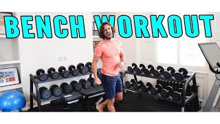 20 Minute Home Bench Workout | The Body Coach