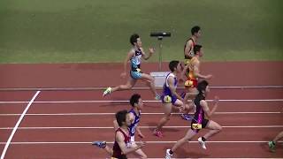 2018　国体強化普及　男子100m　加藤寛