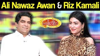 Ali Nawaz Awan & Riz Kamali | Mazaaq Raat 24 April 2019 | مذاق رات | Dunya News