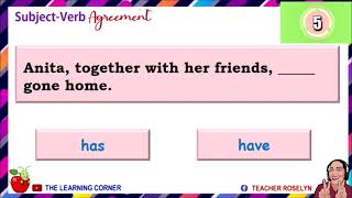 Quiz: Subject-Verb Agreement