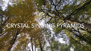 CRYSTAL SINGING PYRAMID | Crystal Pyramid Sound Therapy | Crystal Pyramid Meditation