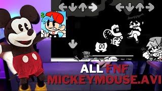 Mickey Mouse REACTS TO Friday Night Funkin' VS MickeyMouse AVI FNF Mod @HassanKhadair TikTok Puppet