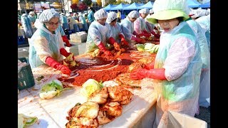 제천시 사랑의 김장나누기 하이라이트