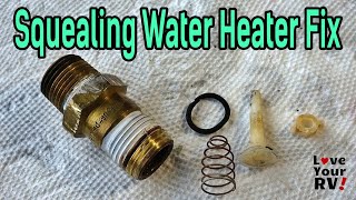 Squealing RV Water Heater Fix - Failed Check Valve