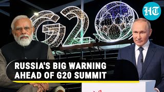 'Russia Won't...': Big Warning From Putin Aide Ahead of G20 Summit In India | Report
