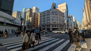 【高画質FHDお散歩ライブカメラ】銀座　有楽町　丸の内イルミネーション　散歩　Ginza Yurakucho Marunouchi Walking【live camera】2024/12/17