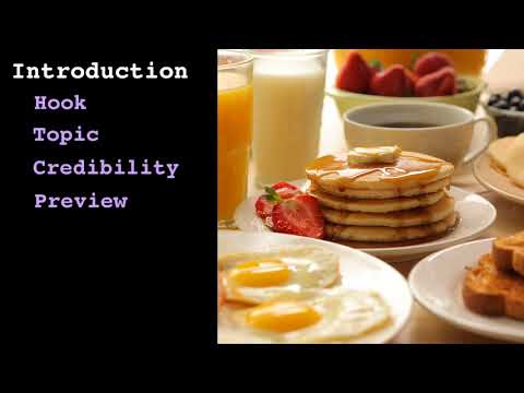 What are the 3 structures of informative speech?